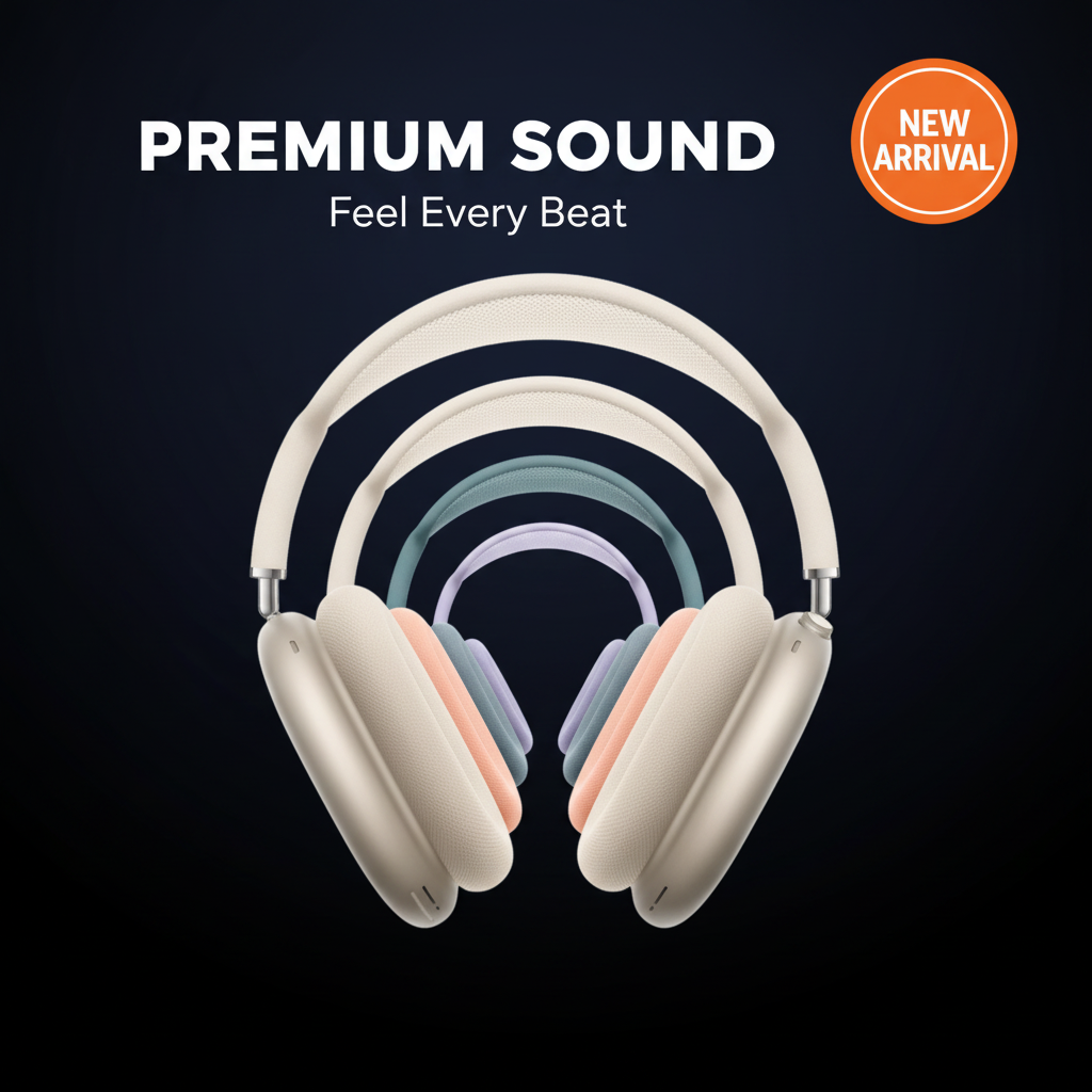 🎧 Apple AirPods Max – Premium Wireless Over-Ear Headphones 🎵